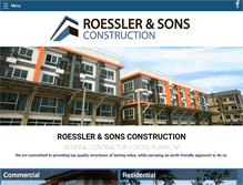Tablet Screenshot of generalcontractorwisconsin.com